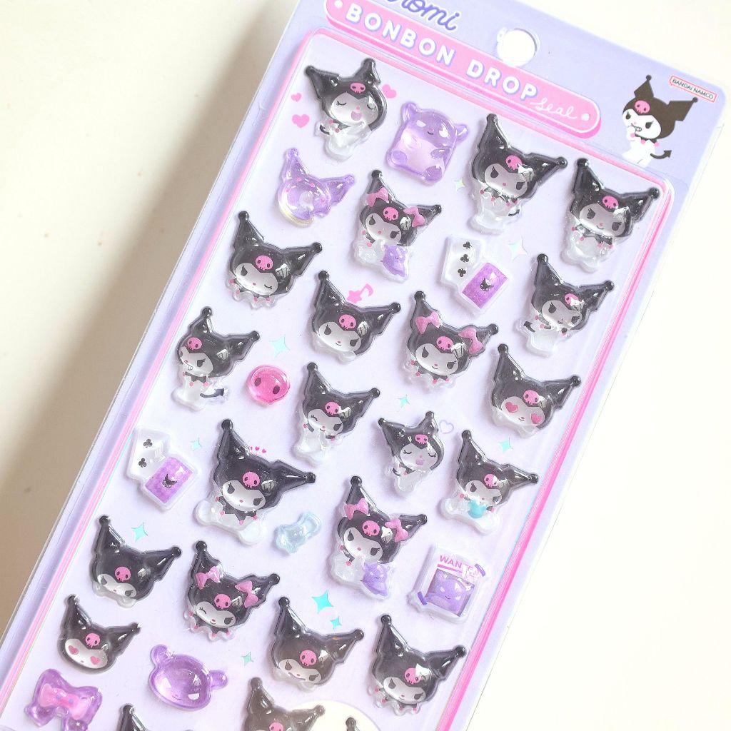 Hình dán bong bóng 3D dễ thương Sanrio Cinnamoroll, My Melody, Hello Kitty, chống nước, dùng dán ốp điện thoại tự làm.