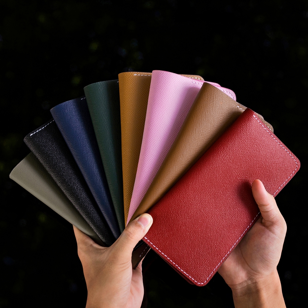 Mino Crafts - Ví cầm tay - Dành cho nữ - Đồ da thủ công - Nhiều màu sắc