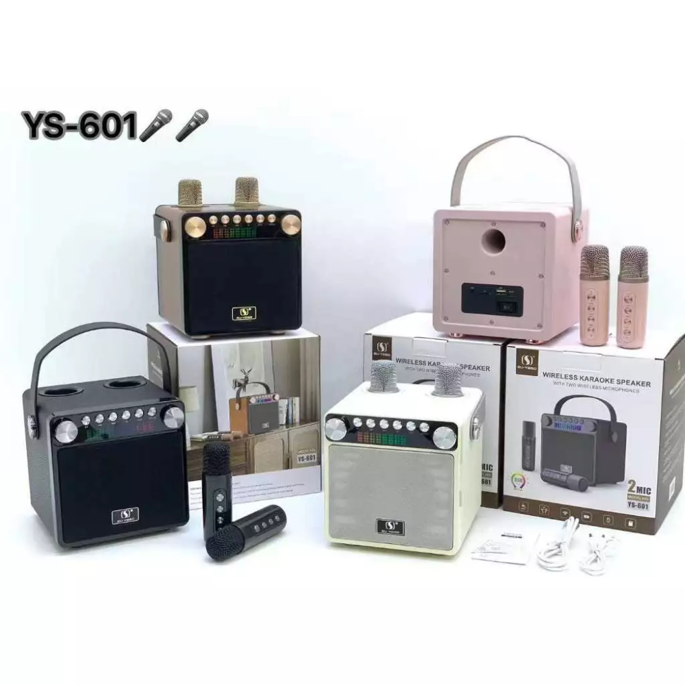 Loa Karaoke Kèm 2 Mic SU-YOSD YS-601 Bass Mạnh, Âm Thanh Siêu Hay, Thiết Kế Đẹp, Bảo Hành 2 Năm