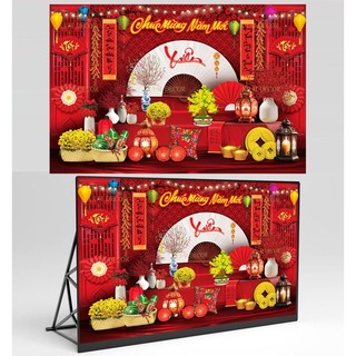 [TẶNG ĐINH] 300 MẪU TRANG TRÍ TẾT Trường Học, Mẫu Giáo, Mầm Non, Decor Chụp Ảnh Nhiều Khổ TET - BEEKIDS