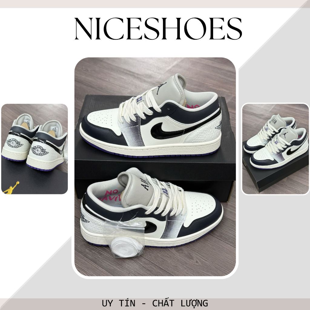 Giày Sneaker Nam Nữ, Giày Thể Thao Cổ Thấp Rắn Tím (CÓ HỖ TRỢ ĐỔI SZ) || Mã JA07