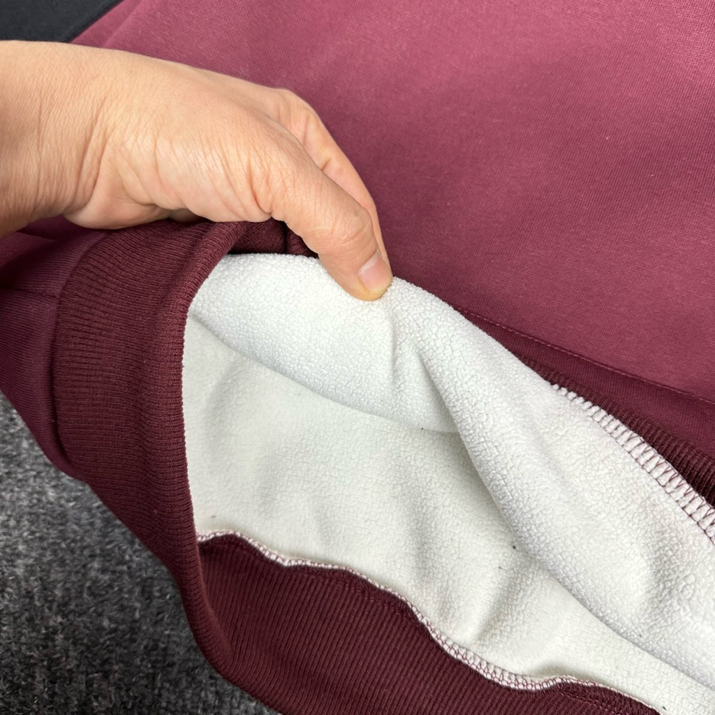 Áo nỉ thu đông LÓT LÔNG Áo sweater trẻ em 20-50kg áo dầy ấm cho bé