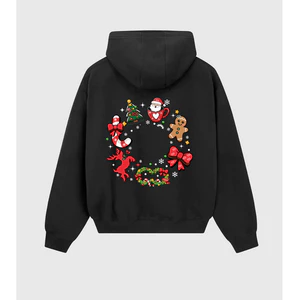 Áo Nỉ Mũ BOO Overfit Unisex In Họa Tiết Sáng Tạo Chất Liệu Dày Dặn, Cao Cấp Giữ Nhiệt Tốt