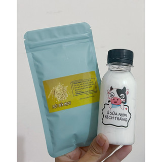 Sữa ủ non kích trắng ( cô đặc ) 100ml/ dụng cụ trộn bột