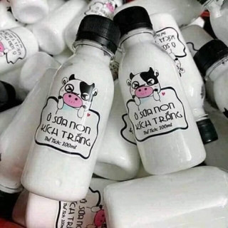 Sữa ủ non kích trắng ( cô đặc ) 100ml/ dụng cụ trộn bột