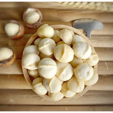 Nhân macca ( nguyên hạt ) daklak sấy chín