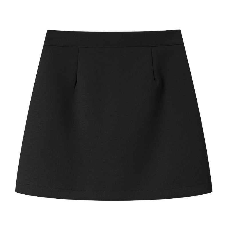 Chân váy chữ A, chân váy nữ công sở dáng ngắn chất vải cotton thái (có quần bảo hộ) - Mt classic