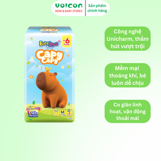 Tã quần BabyLove Capycapy Unicharm Nhật Bản, thấm hút vượt trội, mềm mại, thoáng khí cho bé