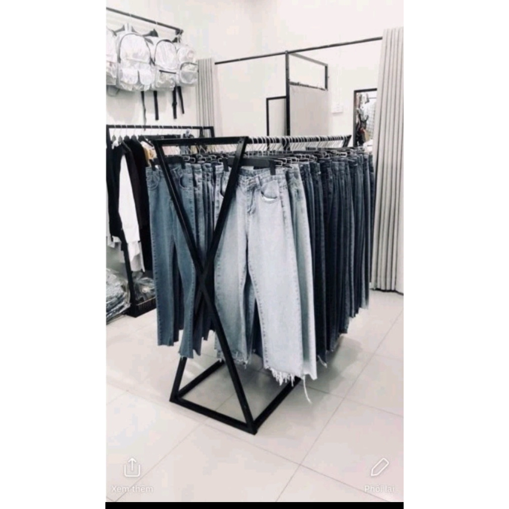 kệ  đôi treo quần  áo chữ X