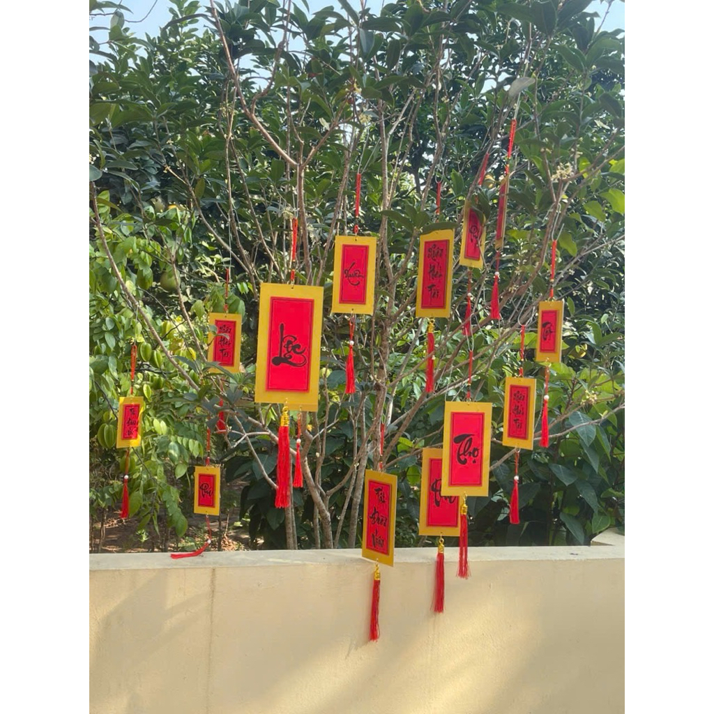 THẺ BÀI TREO 2 MẶT, GIẤY BO VIỀN, SÉT 3 CÁI, MẶT KT10X19CM - VPP QUỐC HUY.