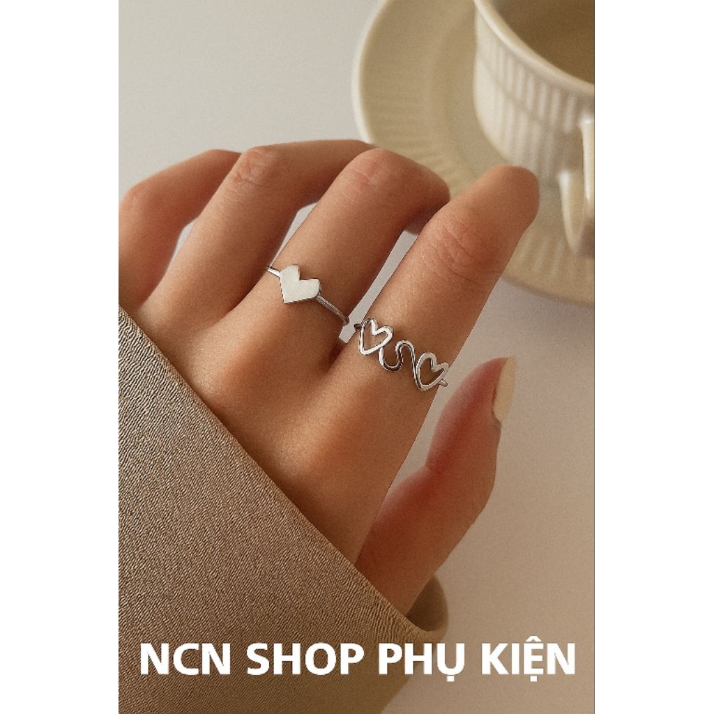 Women's Gold-Plated Ring by NCN Shop Phụ Kiện.