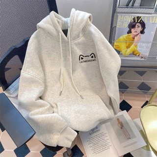 HoodieX - Áo Hoodie Unisex họa tiết Hello Kitty dễ thương, rộng rãi cho mùa đông, In hai mặt, trendy