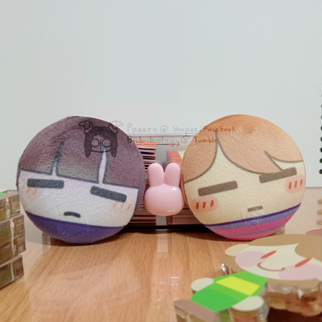 Plush Badge, badge bông Frisk Undertale và Aliza Horrortale