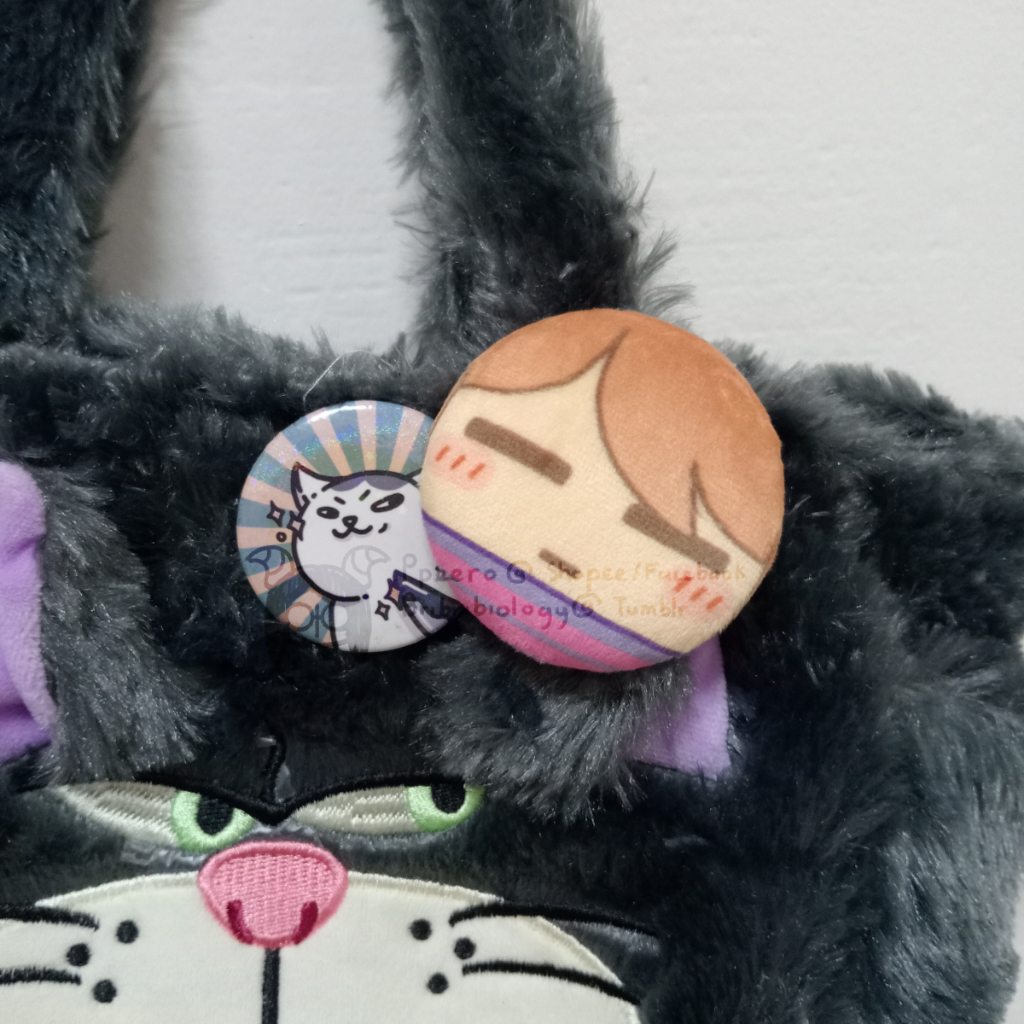 Plush Badge, badge bông Frisk Undertale và Aliza Horrortale