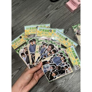 [hàng sẵn]  Túi 40 hình dán TF Gia Tộc F4 / stickers có keo sẵn chống nước 2026