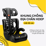 GHẾ NGỒI Ô TÔ CAO CẤP TRẺ EM | DÙNG TỪ 9 THÁNG – 12 TUỔI ĐẠT  ECE R44/04 (CHÂU ÂU) – UNIVERSAL|1 GHẾ DÙNG SUỐT TUỔI THƠ — ảnh 5