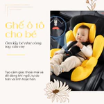 GHẾ NGỒI Ô TÔ CAO CẤP TRẺ EM | DÙNG TỪ 9 THÁNG – 12 TUỔI ĐẠT  ECE R44/04 (CHÂU ÂU) – UNIVERSAL|1 GHẾ DÙNG SUỐT TUỔI THƠ — ảnh 3