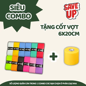 - Combo quấn cán vợt Yonex mix màu