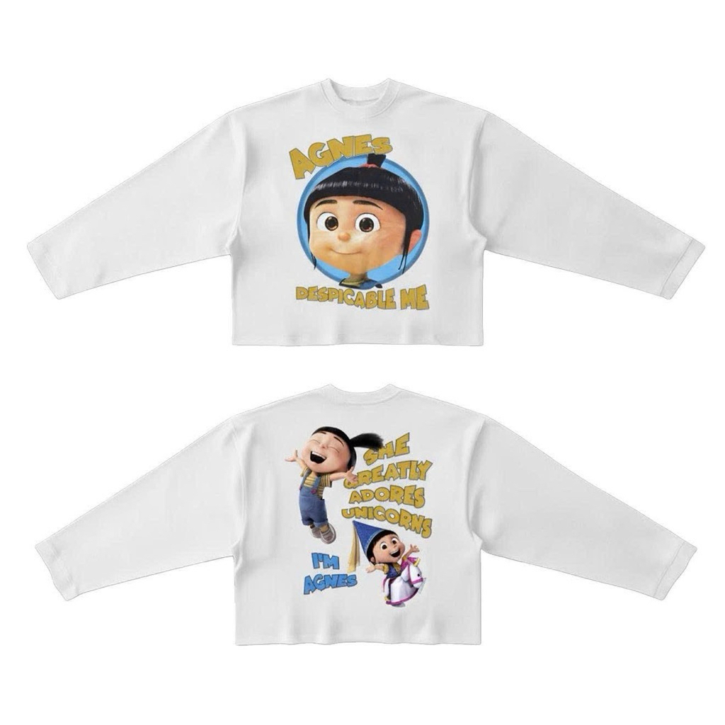 Form boxy Áo thun dài tay form rộng chất cotton 2 chiều dày dặn