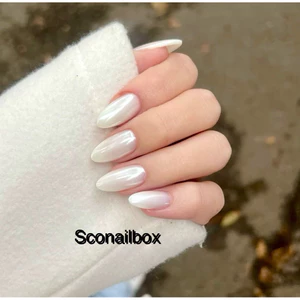 S19 NAIL BOX THẠCH GẠO TRÁNG GƯƠNG , NAIL BOX THẠCH TRƠN SCONAIL
