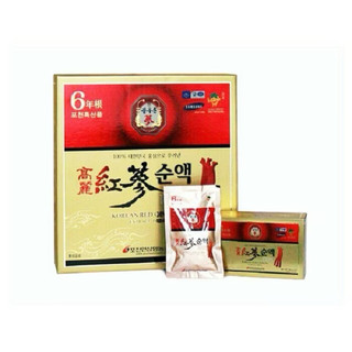 Nước Hồng Sâm 100% POCHEON Hàn Quốc hộp 30 gói * 80ml (Korean Red Ginseng Extract Drink)