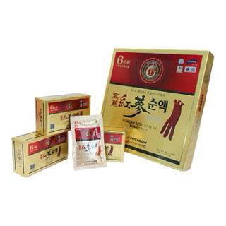 Nước Hồng Sâm 100% POCHEON Hàn Quốc hộp 30 gói * 80ml (Korean Red Ginseng Extract Drink)