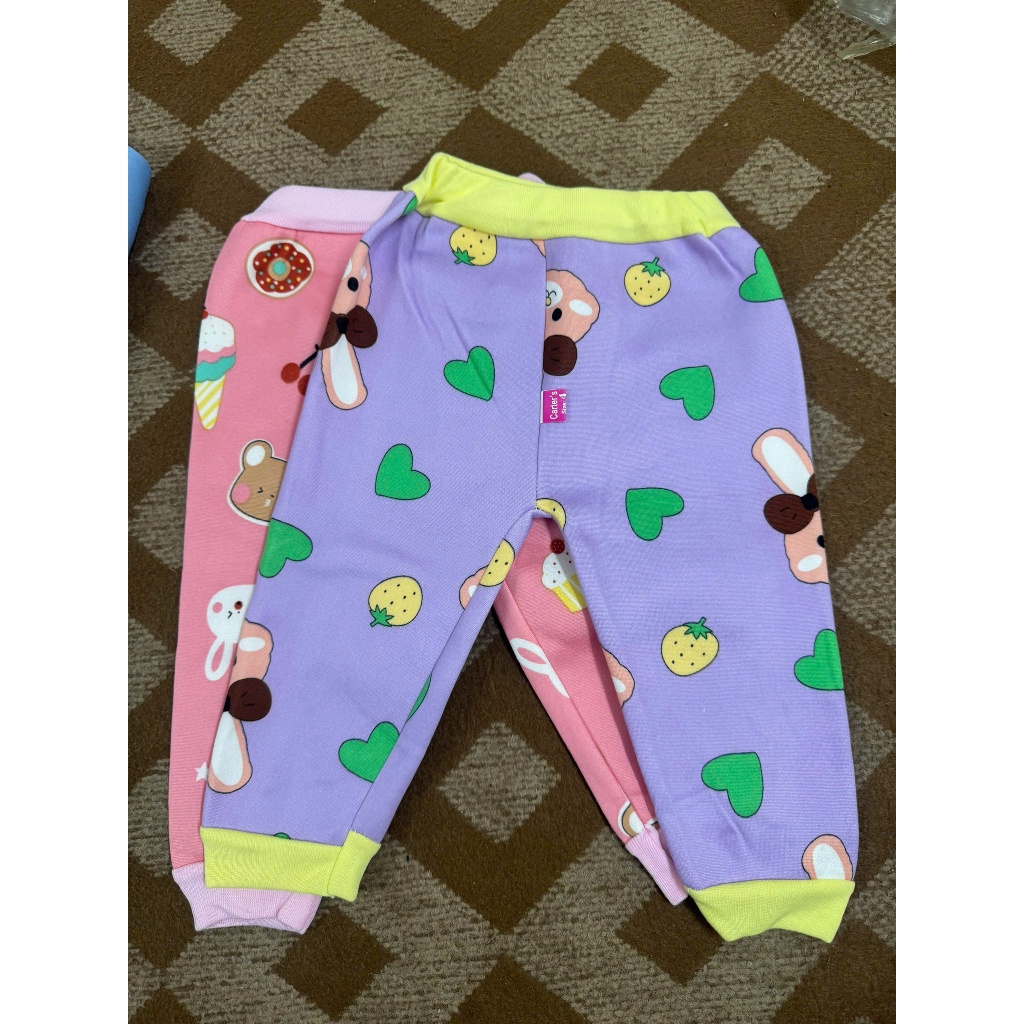 Set 5 Chiếc Quần Dài Nỉ Lông Mùa Đông Cho Bé Trai Bé Gái Từ 5-15kg TTT04 Form Rộng Co Giãn Đàn Hồi