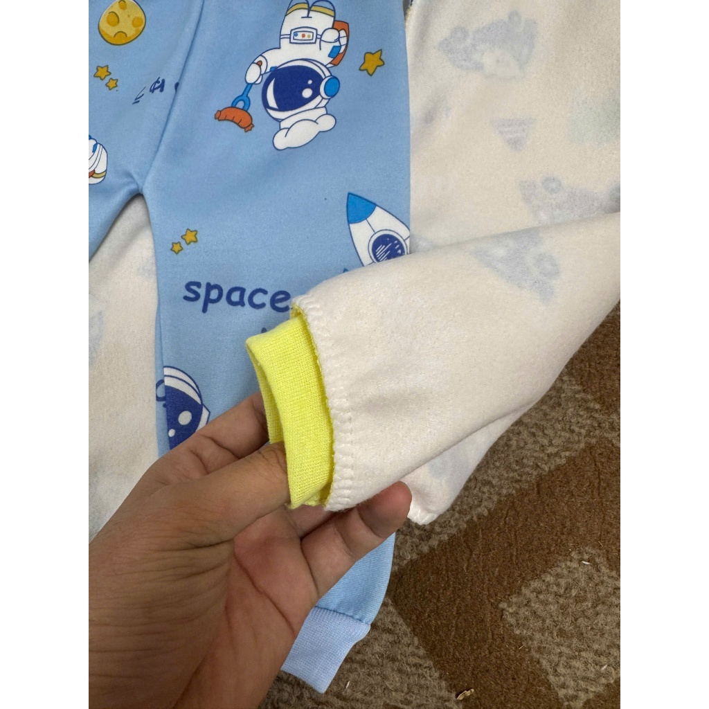 Set 5 Chiếc Quần Dài Nỉ Lông Mùa Đông Cho Bé Trai Bé Gái Từ 5-15kg TTT04 Form Rộng Co Giãn Đàn Hồi