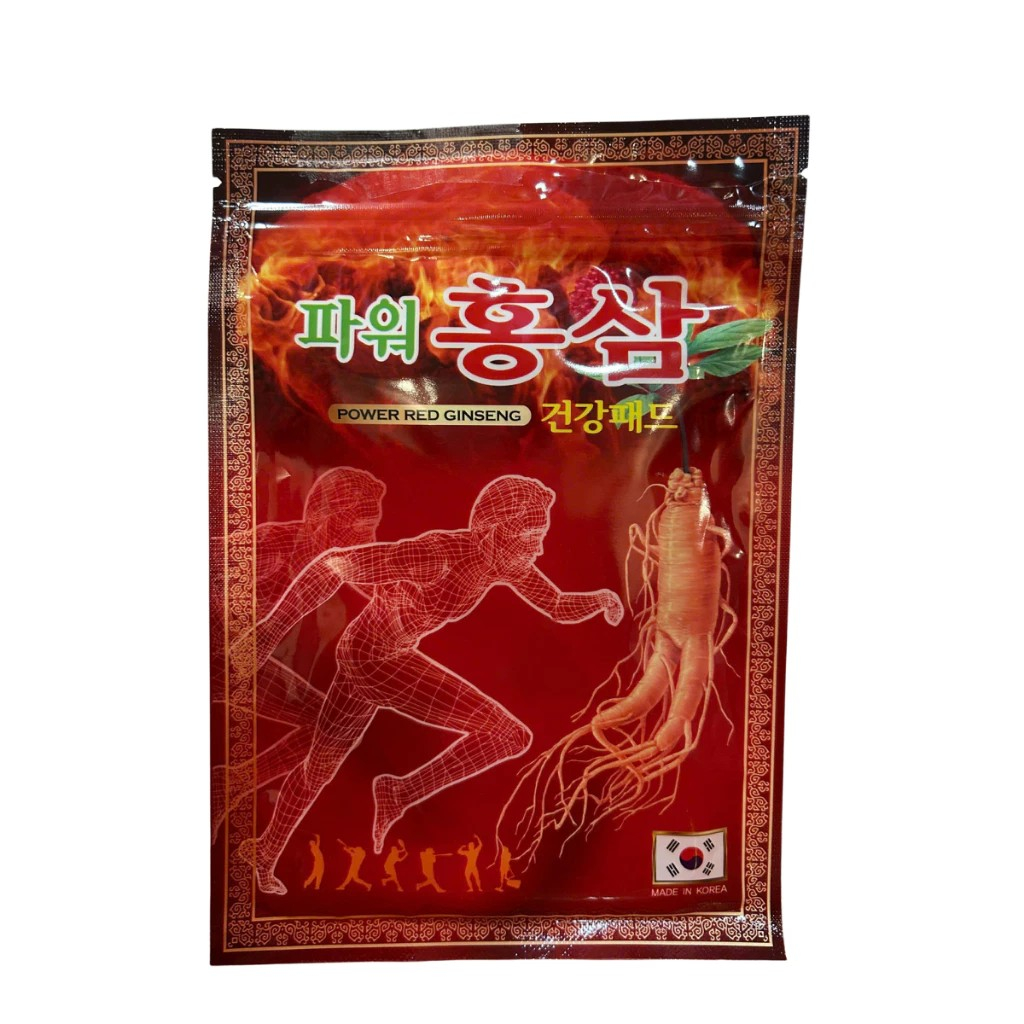 Cao Dán Hồng Sâm Hàn Quốc Himena Giảm Nhức Mỏi Hiệu Quả - Gói 20 Miếng Dán