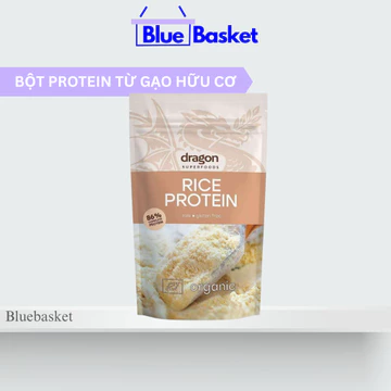 Bột Protein Từ Gạo Hữu Cơ Dragon Superfoods 200G Hàm Lượng Protein 86% Thân Thiên Với Hệ Tiêu Hóa