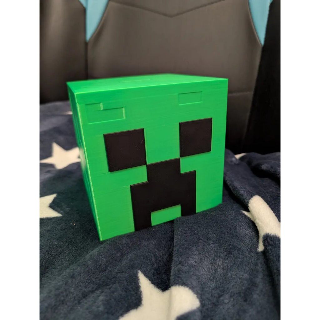 Hộp tiết kiệm Minecraft - cất tiền lì xì ngay thôi - quà tặng - gift - sinh nhật