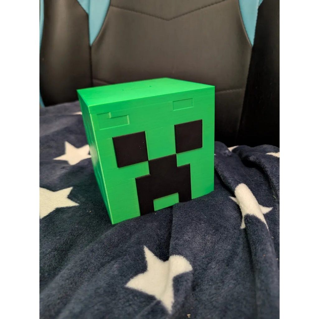 Hộp tiết kiệm Minecraft - cất tiền lì xì ngay thôi - quà tặng - gift - sinh nhật