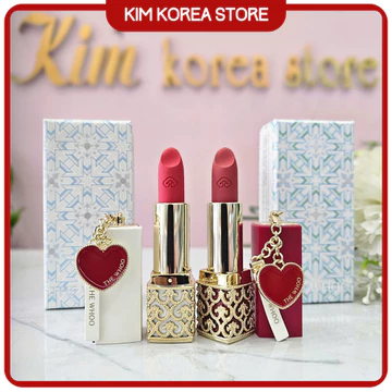 Son thỏi Whoo Gongjinhyang Mi Velvet Lip Rouge ⚡CHÍNH HÃNG⚡ Bản noel xinh xắn, màu tươi tắn