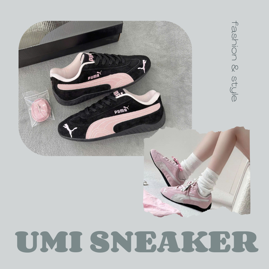 Giày Thể Thao Speed Cat, Giày Sneaker Dành Cho Nữ Dễ Phối Đồ Full Box.