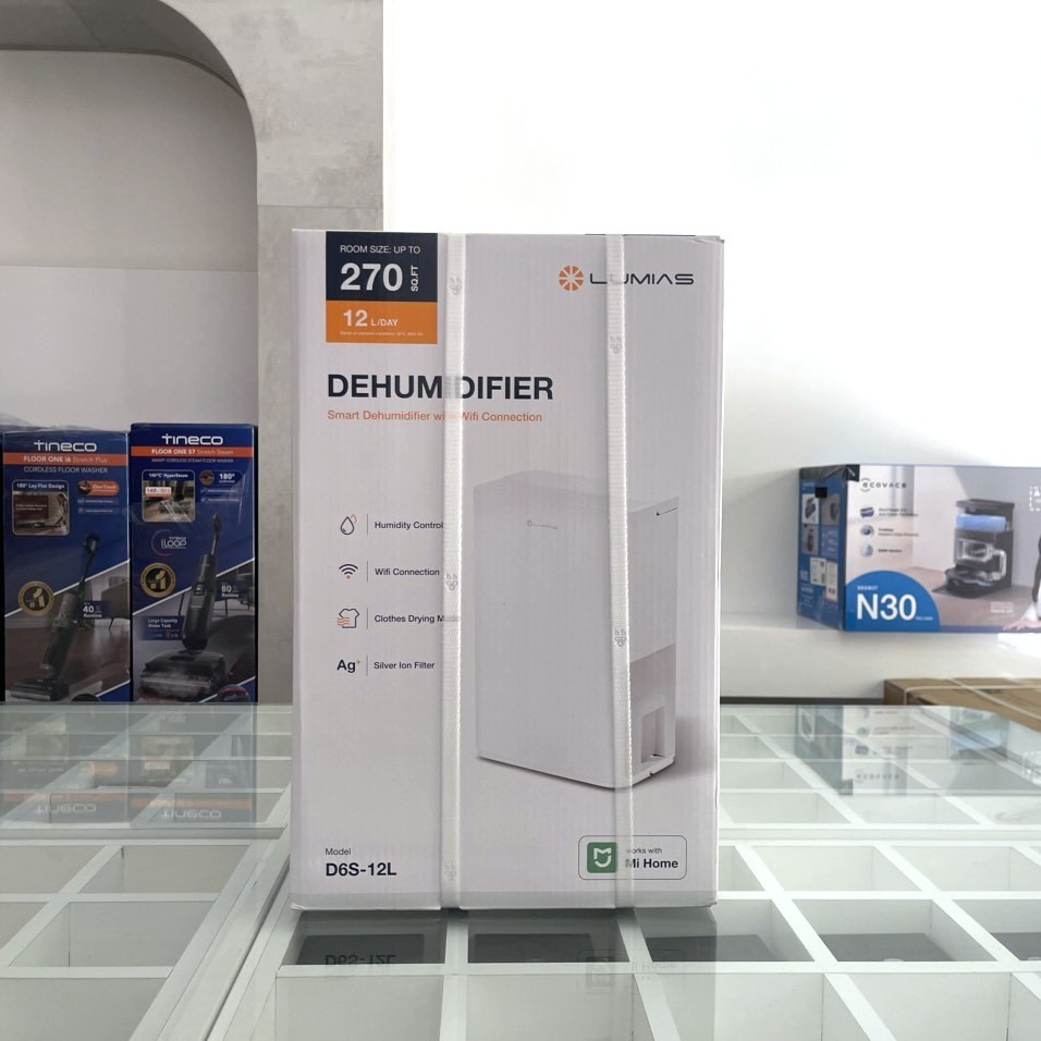 Máy hút ẩm 12L Lumias D6S-12L - 25m² - Hàng Chính Hãng