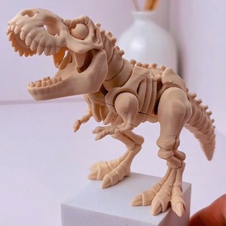 Đem Khủng Long Bạo Chúa T-Rex Vào Bàn Học - Mô Hình Trang Trí Sáng Tạo - Quà Tặng - xương hóa thạch