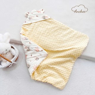 Ủ Choàng Trần Bông Cho Bé 80x80cm – Cotton Nỉ Hàn Cao Cấp, Nhung Hạt Giữ Nhiệt, Bông Organic Kháng Khuẩn
