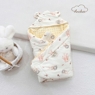 Ủ Choàng Trần Bông Cho Bé 80x80cm – Cotton Nỉ Hàn Cao Cấp, Nhung Hạt Giữ Nhiệt, Bông Organic Kháng Khuẩn