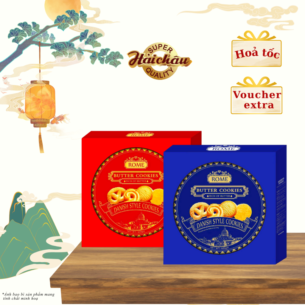 Bánh quy tổng hợp Rome Hải Châu 113g | Shopee Việt Nam