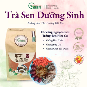 Trà Sen Dưỡng Sinh 30 sét- Chuẩn sạch VietGAP- Trà thiên nhiên dưỡng nhan an thần bổ huyết