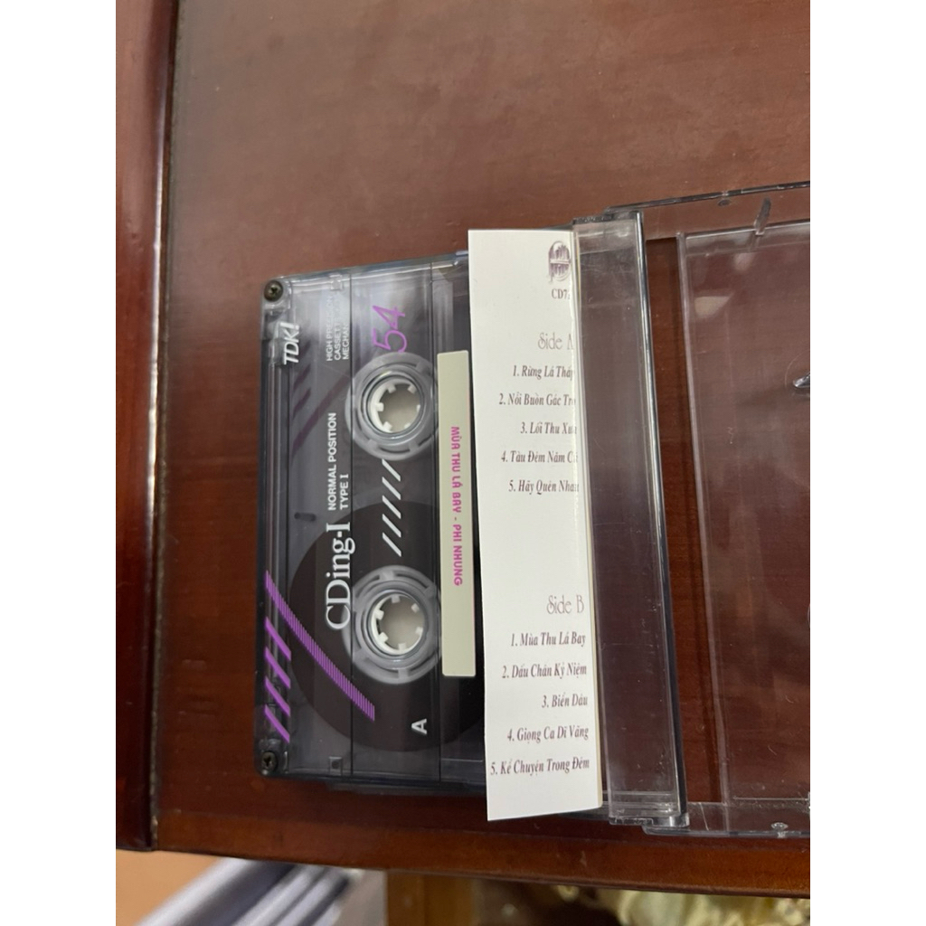 Băng Cassette Phi Nhung - Mùa Thu Lá Bay