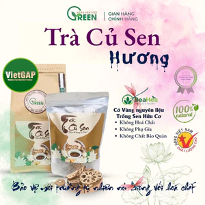 Trà Củ Sen Hương BeaHea VietGap - Trà Dưỡng nhan, An Thần Thuần Tự Nhiên