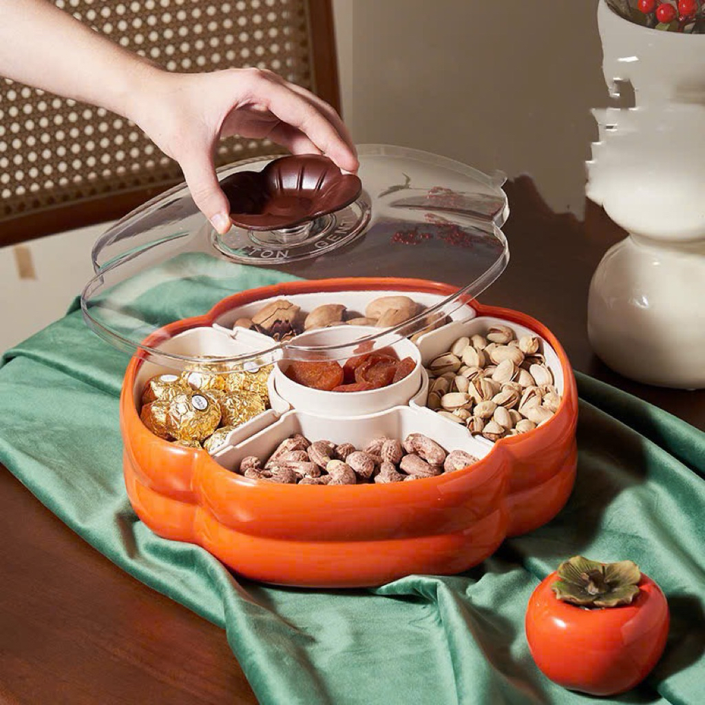 khay mứt quả Hồng siêu xinh mẫu mới