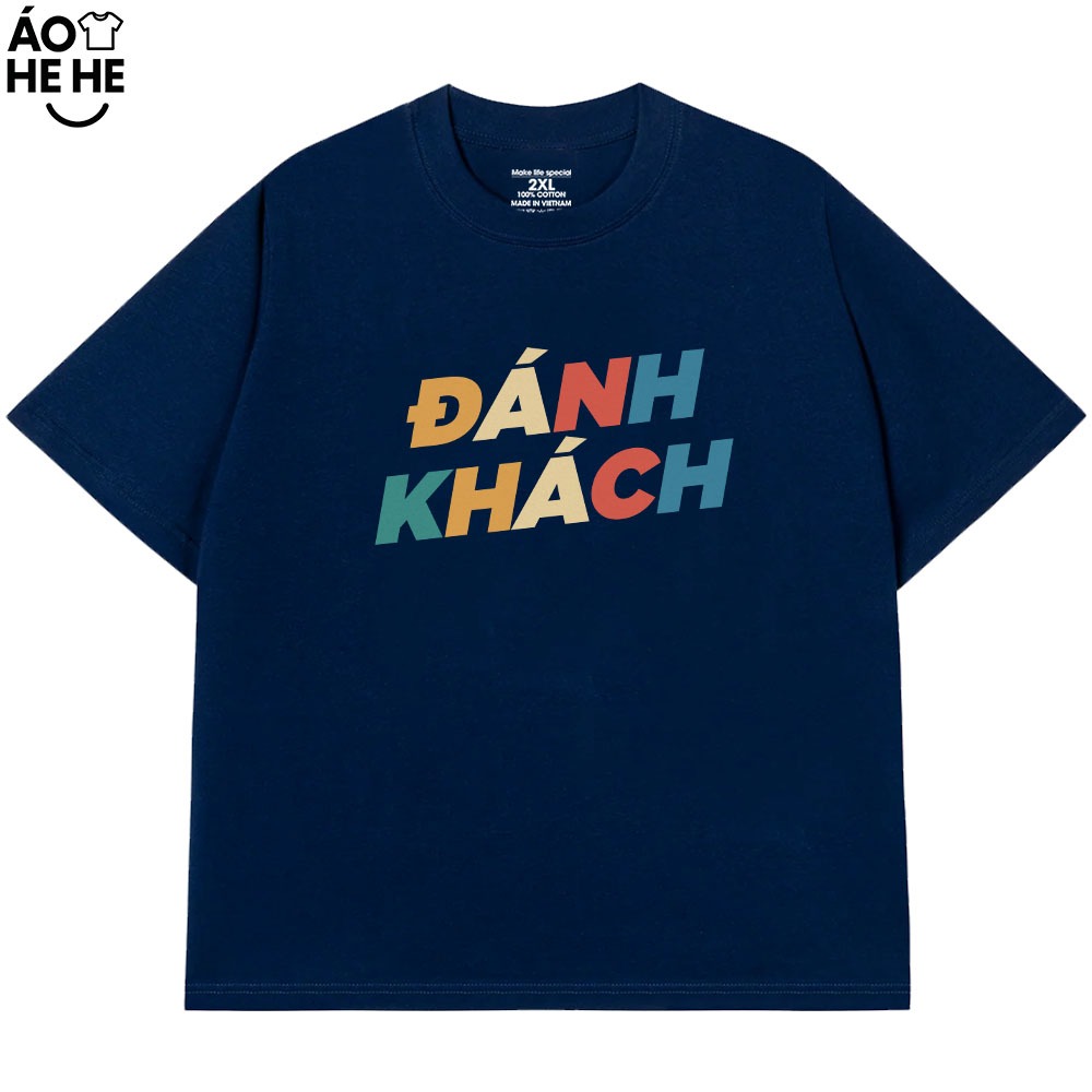 Áo Thun In Chữ Hài Hước Đánh Khách Câu Nói Văn Phòng Công Sở Form Rộng Cotton 230gsm In Theo Yêu Cầu