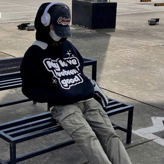 HoodieX - Áo Hoodie Nỉ Pe Dày 'My Love I've Been Good', Nách Rộng, Nón 2 Lớp Unisex Đang Hot 2025