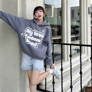 HoodieX - Áo Hoodie Nỉ Pe Dày 'My Love I've Been Good', Nách Rộng, Nón 2 Lớp Unisex Đang Hot 2025