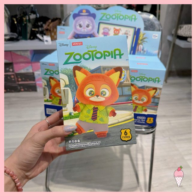 [Hỏa tốc HCM] Blindbox Zootopia Series – Blind Box Plush Figure Doll chính hãng