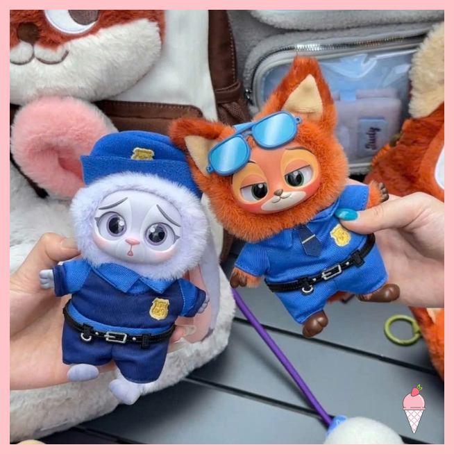[Hỏa tốc HCM] Blindbox Zootopia Series – Blind Box Plush Figure Doll chính hãng