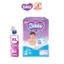 Tã dán Bobby S80/M76/L68/XL62/XXL56 mới- Lõi nén cotton-soft 3mm:S80