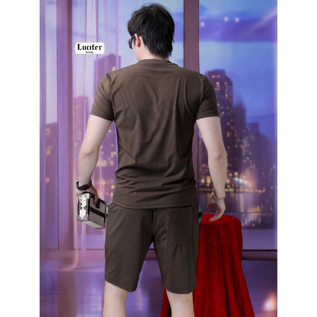 Lucifer Set đồ nam Lucifer coolmate- Ms21 chất vải CoolMate mềm mịn chống nhăn tốt thoáng mát !